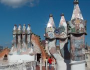 Casa Battló, Barcelona  (c) Henk Melenhorst : Barcelona, Spanje